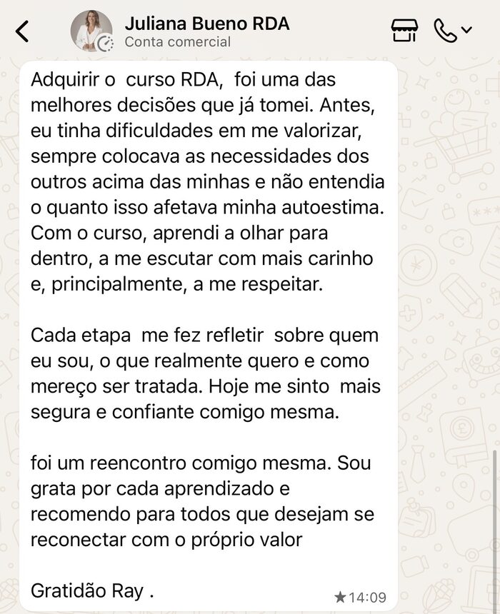Depoimento: Milena