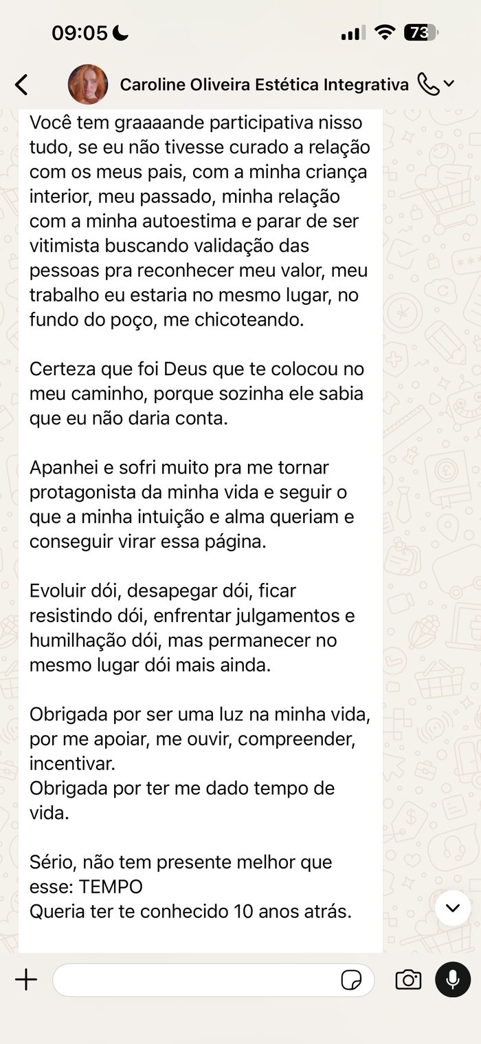 Depoimento: Elisa